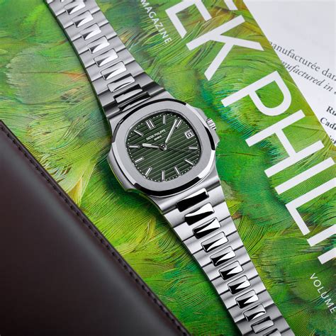 patek philippe gold green|Patek Philippe gold nautilus price.